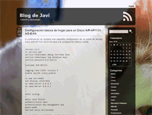 Tablet Screenshot of javirodriguez.com.es